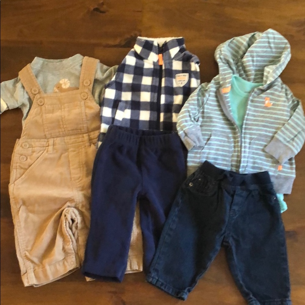 Baby Boy 3 Outfit Bundle